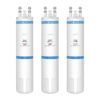 Bluaqua Replacement water filter for Frigidaire Ultrawf Water Filter, Kenmore 9999 3-pack
